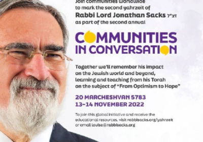 Rabbi Sacks conversation